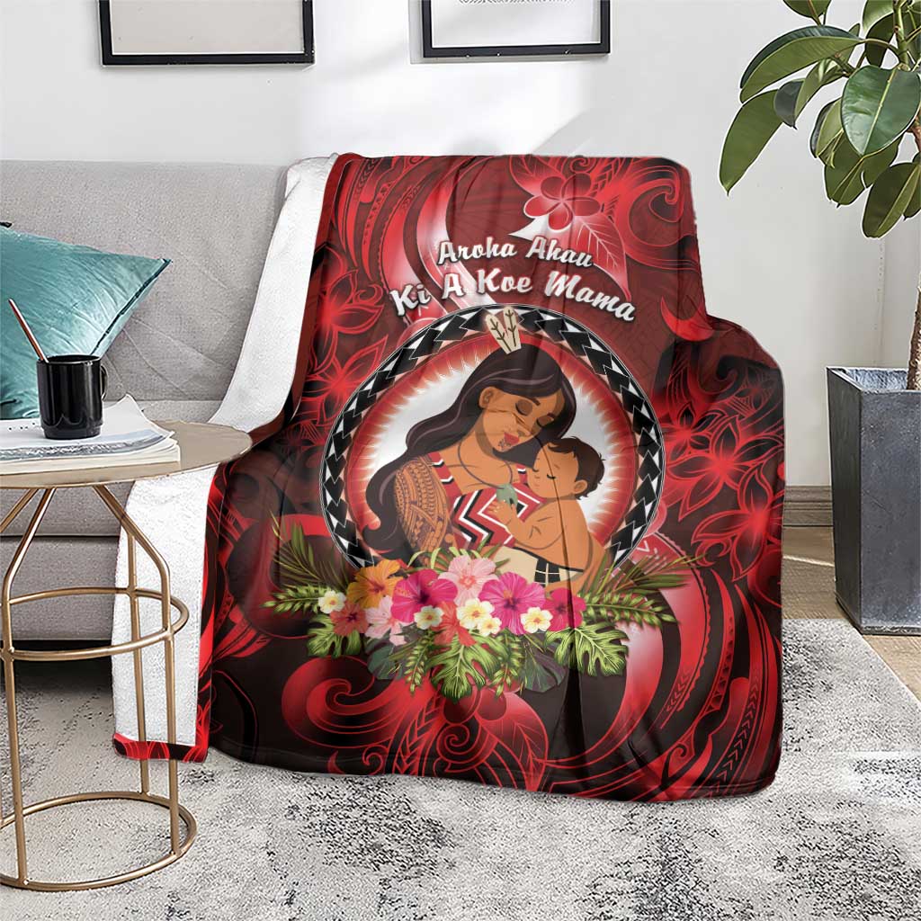 New Zealand Mother's Day Blanket I Love You Mom