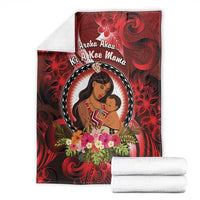 New Zealand Mother's Day Blanket I Love You Mom