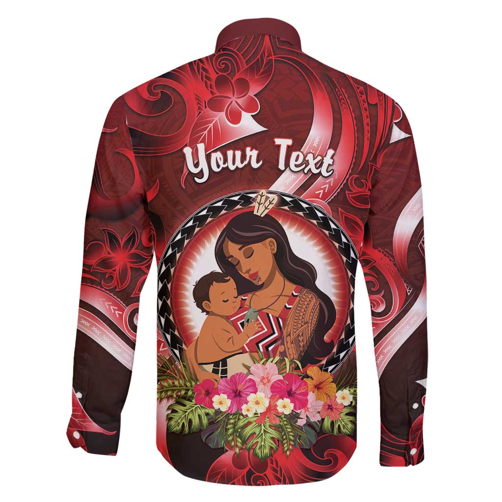 Personalised New Zealand Mother's Day Family Matching Summer Maxi Dress and Hawaiian Shirt I Love You Mom