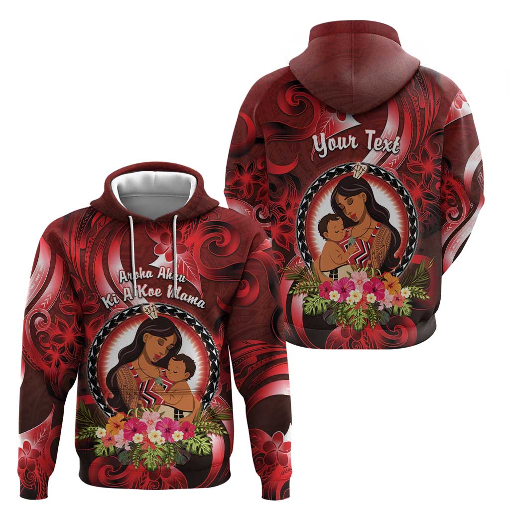 Personalised New Zealand Mother's Day Hoodie I Love You Mom