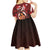 Personalised New Zealand Mother's Day Kid Short Sleeve Dress I Love You Mom