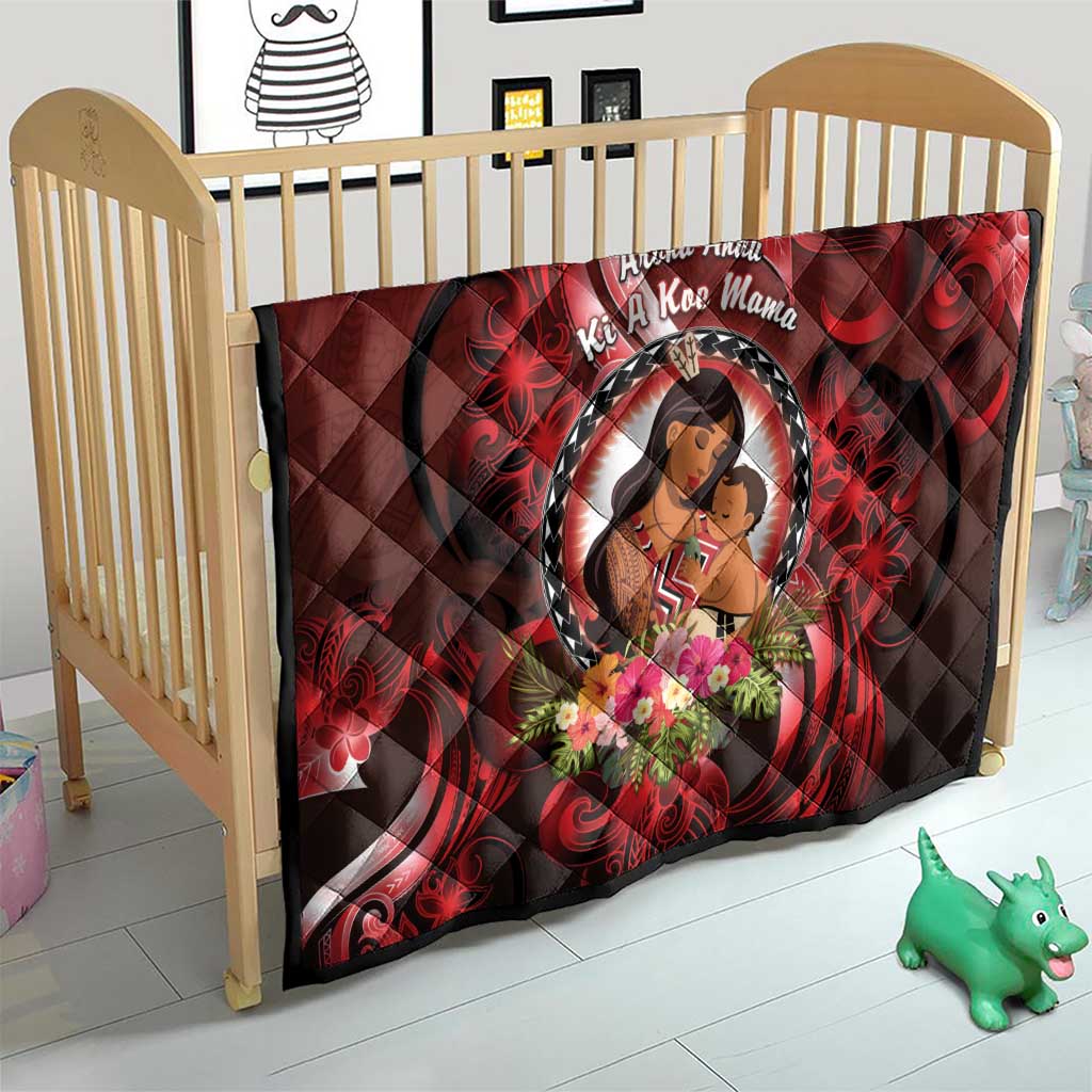 New Zealand Mother's Day Quilt I Love You Mom