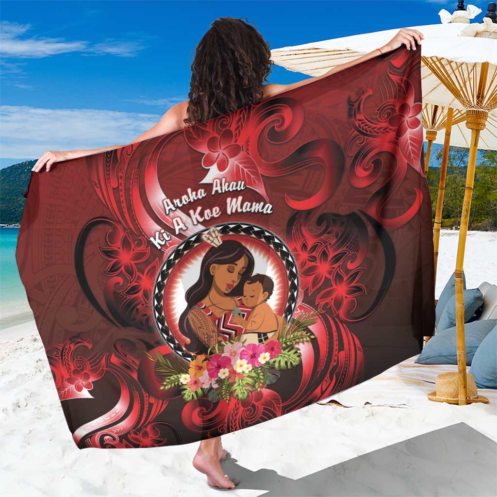 New Zealand Mother's Day Sarong I Love You Mom