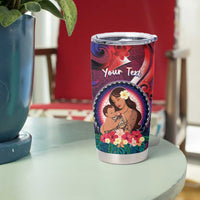 Personalised Samoa Mother's Day Tumbler Cup I Love You Mom