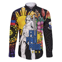 Filipinos Lapu-Lapu Hero Philippines Family Matching Puletasi and Hawaiian Shirt Hibiscus Flowers Style