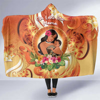 Tonga Mother's Day Hooded Blanket I Love You Mom