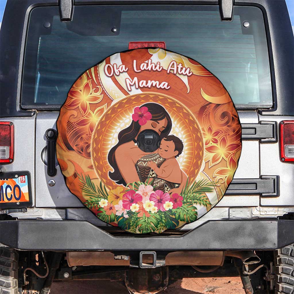 Tonga Mother's Day Spare Tire Cover I Love You Mom