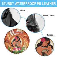 Tonga Mother's Day Spare Tire Cover I Love You Mom