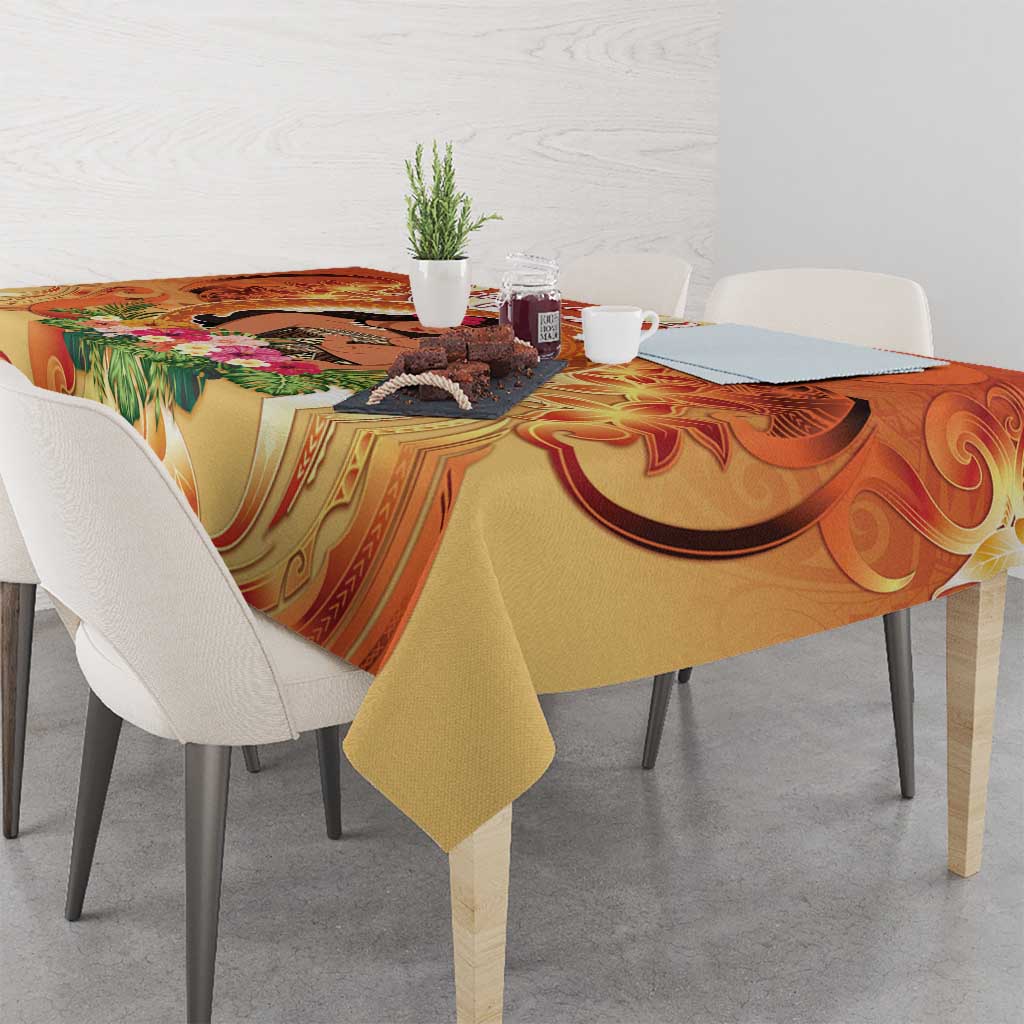 Tonga Mother's Day Tablecloth I Love You Mom