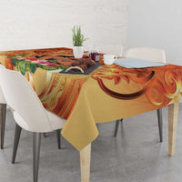 Tonga Mother's Day Tablecloth I Love You Mom