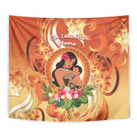 Tonga Mother's Day Tapestry I Love You Mom