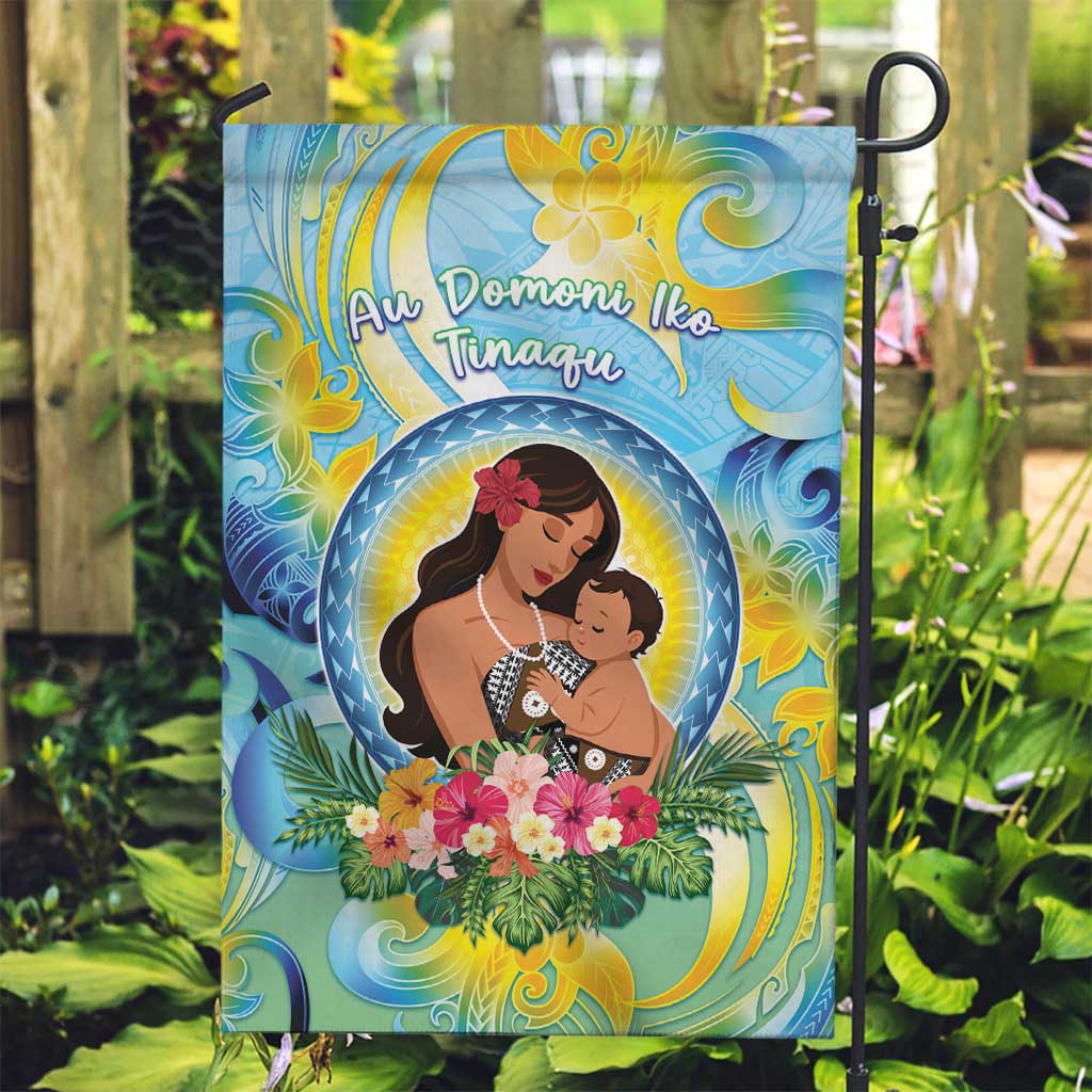 Fiji Mother's Day Garden Flag I Love You Mom
