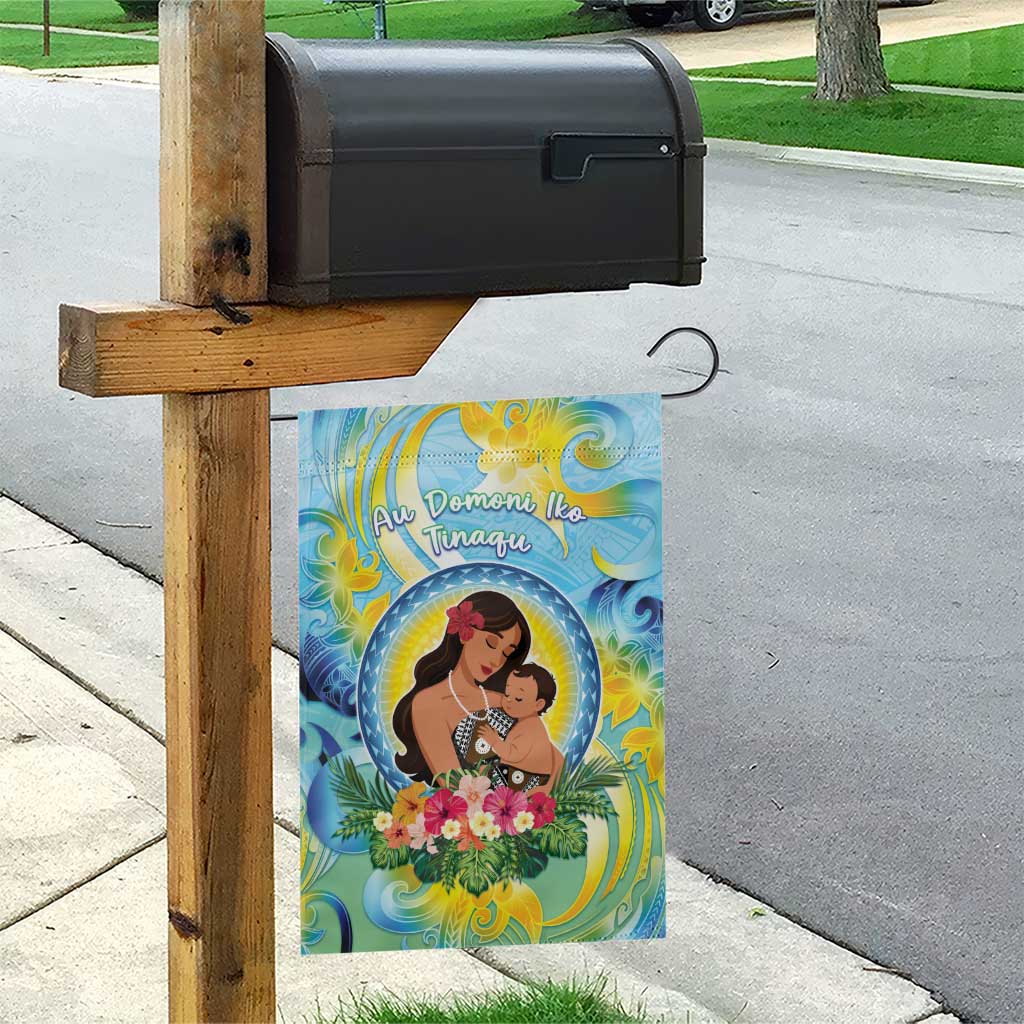 Fiji Mother's Day Garden Flag I Love You Mom