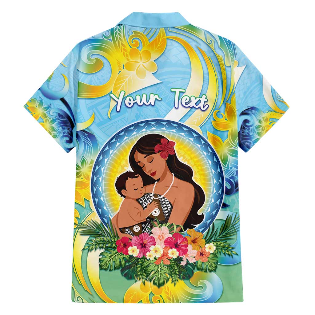 Personalised Fiji Mother's Day Hawaiian Shirt I Love You Mom
