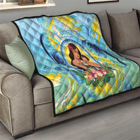 Fiji Mother's Day Quilt I Love You Mom