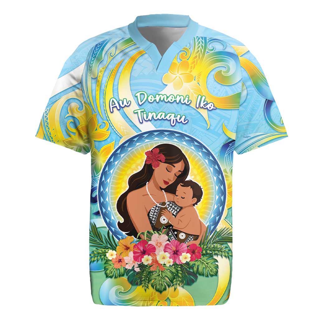 Personalised Fiji Mother's Day Rugby Jersey I Love You Mom