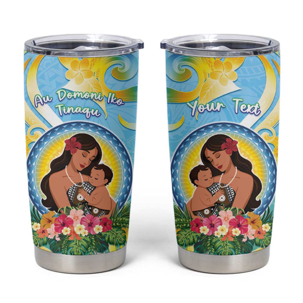 Personalised Fiji Mother's Day Tumbler Cup I Love You Mom
