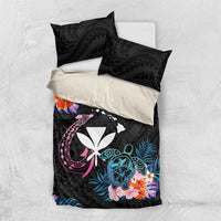 Hawaii Bedding Set Kanaka Maoli With Fish Hook