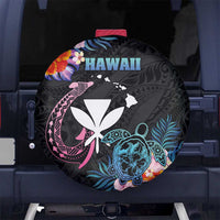Hawaii Spare Tire Cover Kanaka Maoli With Fish Hook