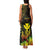 Personalised Hawaii Family Matching Tank Maxi Dress and Hawaiian Shirt Kanaka Maoli With Hammerhead Shark