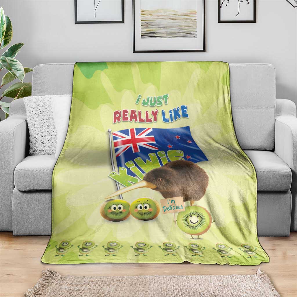 New Zealand Kiwi Blanket I Just Really Like Kiwis