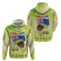 New Zealand Kiwi Hoodie I Just Really Like Kiwis