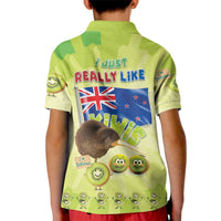 New Zealand Kiwi Kid Polo Shirt I Just Really Like Kiwis