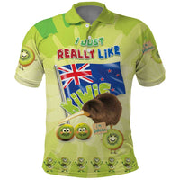New Zealand Kiwi Polo Shirt I Just Really Like Kiwis