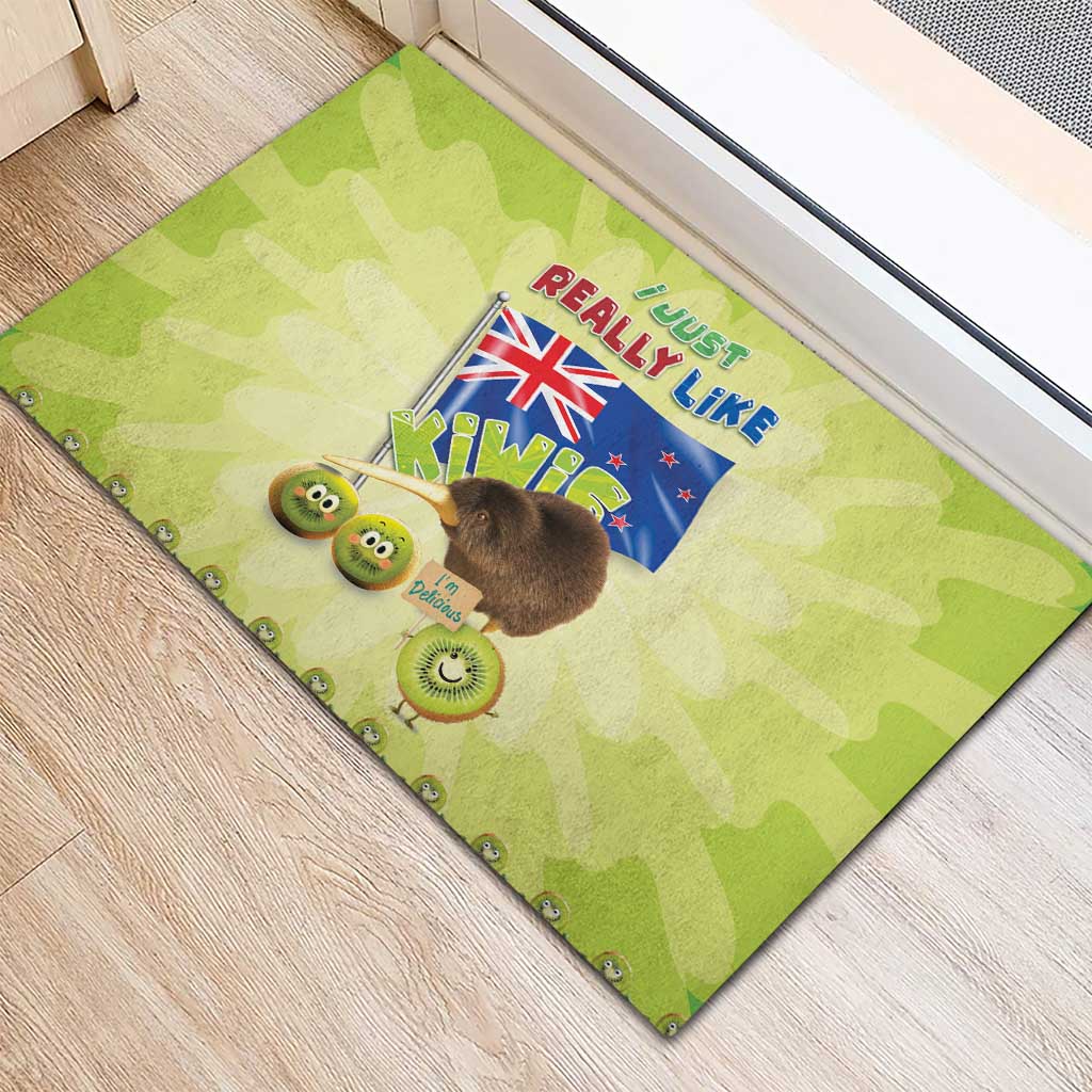 New Zealand Kiwi Rubber Doormat I Just Really Like Kiwis