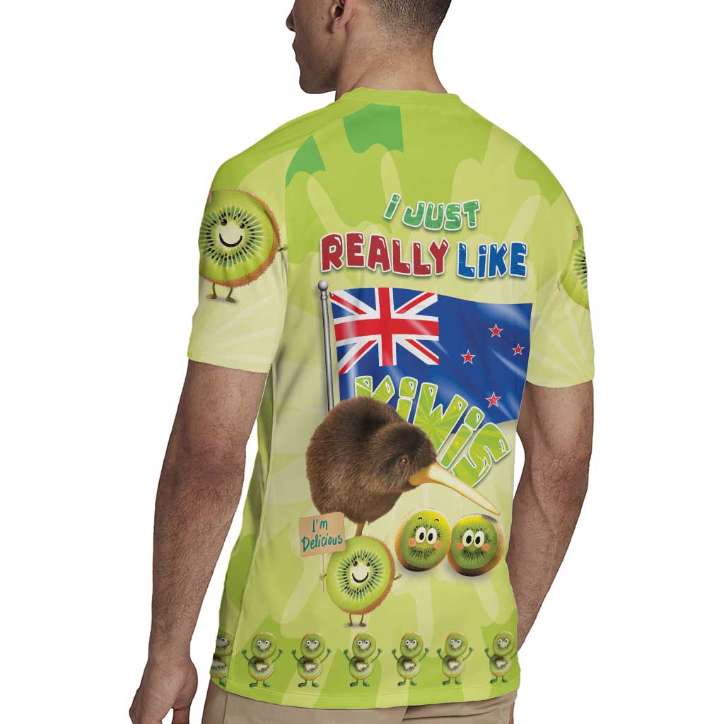 New Zealand Kiwi Rugby Jersey I Just Really Like Kiwis