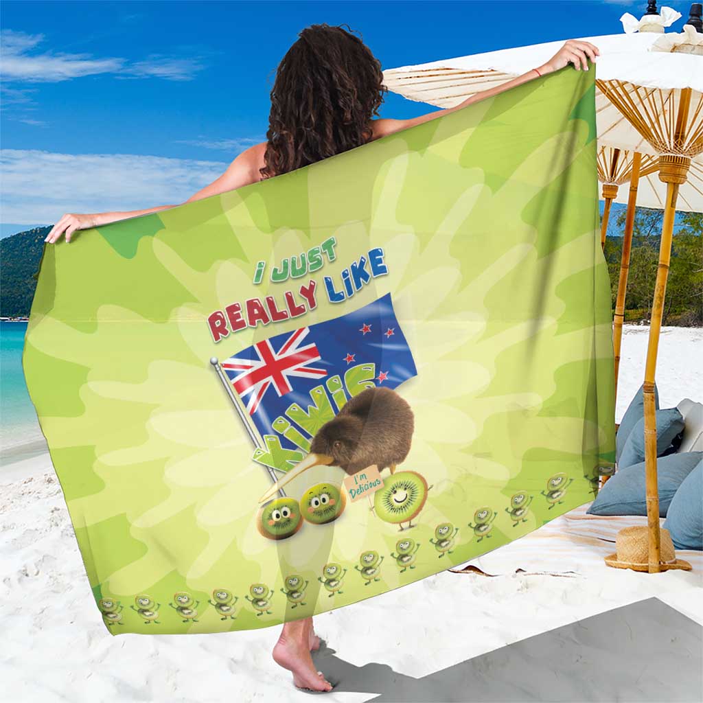 New Zealand Kiwi Sarong I Just Really Like Kiwis