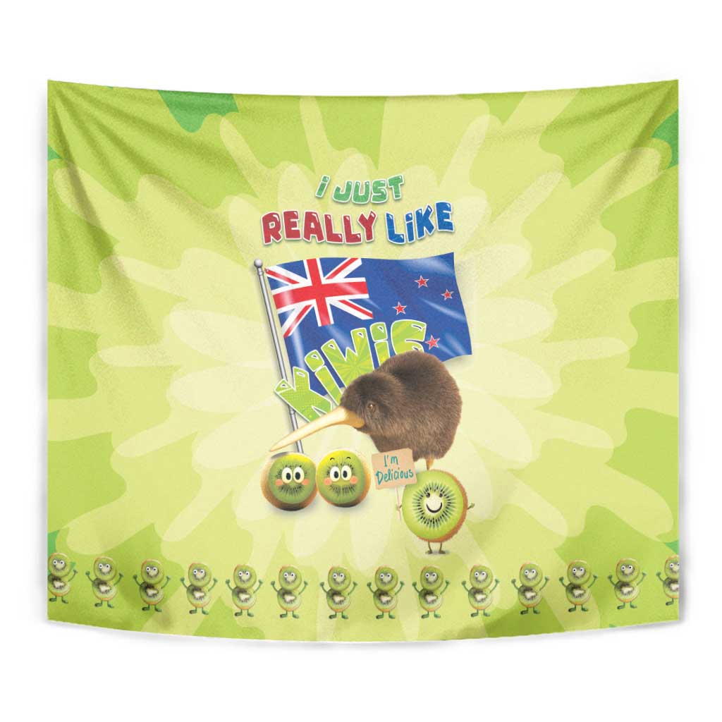 New Zealand Kiwi Tapestry I Just Really Like Kiwis