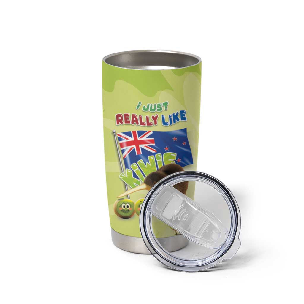 New Zealand Kiwi Tumbler Cup I Just Really Like Kiwis