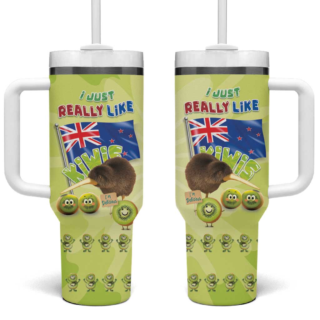 New Zealand Kiwi Tumbler With Handle I Just Really Like Kiwis