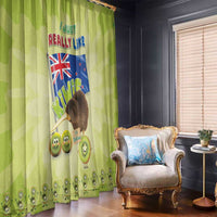 New Zealand Kiwi Window Curtain I Just Really Like Kiwis