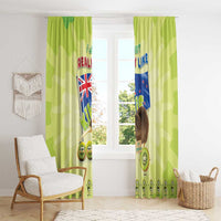 New Zealand Kiwi Window Curtain I Just Really Like Kiwis