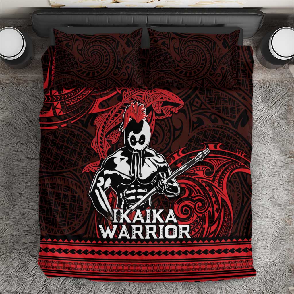 Hawaii Ikaika Warrior Bedding Set Hawaiian Tribal Tattoo