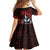Hawaii Ikaika Warrior Family Matching Mermaid Dress and Hawaiian Shirt Hawaiian Tribal Tattoo