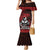 Hawaii Ikaika Warrior Family Matching Mermaid Dress and Hawaiian Shirt Hawaiian Tribal Tattoo