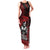 Hawaii Ikaika Warrior Family Matching Tank Maxi Dress and Hawaiian Shirt Hawaiian Tribal Tattoo