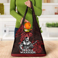 Hawaii Ikaika Warrior Grocery Bag Hawaiian Tribal Tattoo