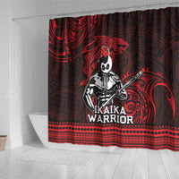 Hawaii Ikaika Warrior Shower Curtain Hawaiian Tribal Tattoo