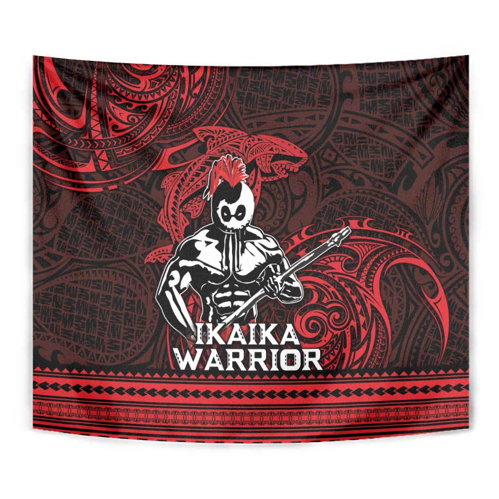 Hawaii Ikaika Warrior Tapestry Hawaiian Tribal Tattoo