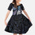 New Zealand Aotearoa Family Matching Mermaid Dress and Hawaiian Shirt Maori Hei Manaia Purple Paua Shell