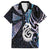 New Zealand Aotearoa Family Matching Tank Maxi Dress and Hawaiian Shirt Maori Hei Manaia Purple Paua Shell