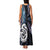 New Zealand Aotearoa Family Matching Tank Maxi Dress and Hawaiian Shirt Maori Hei Manaia Purple Paua Shell