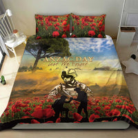 New Zealand ANZAC Day Bedding Set The Ode Remembrance And Poppy
