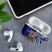 Samoa Christmas AirPods Case Santa Riding Sea Turtle DT05 - Polynesian Pride