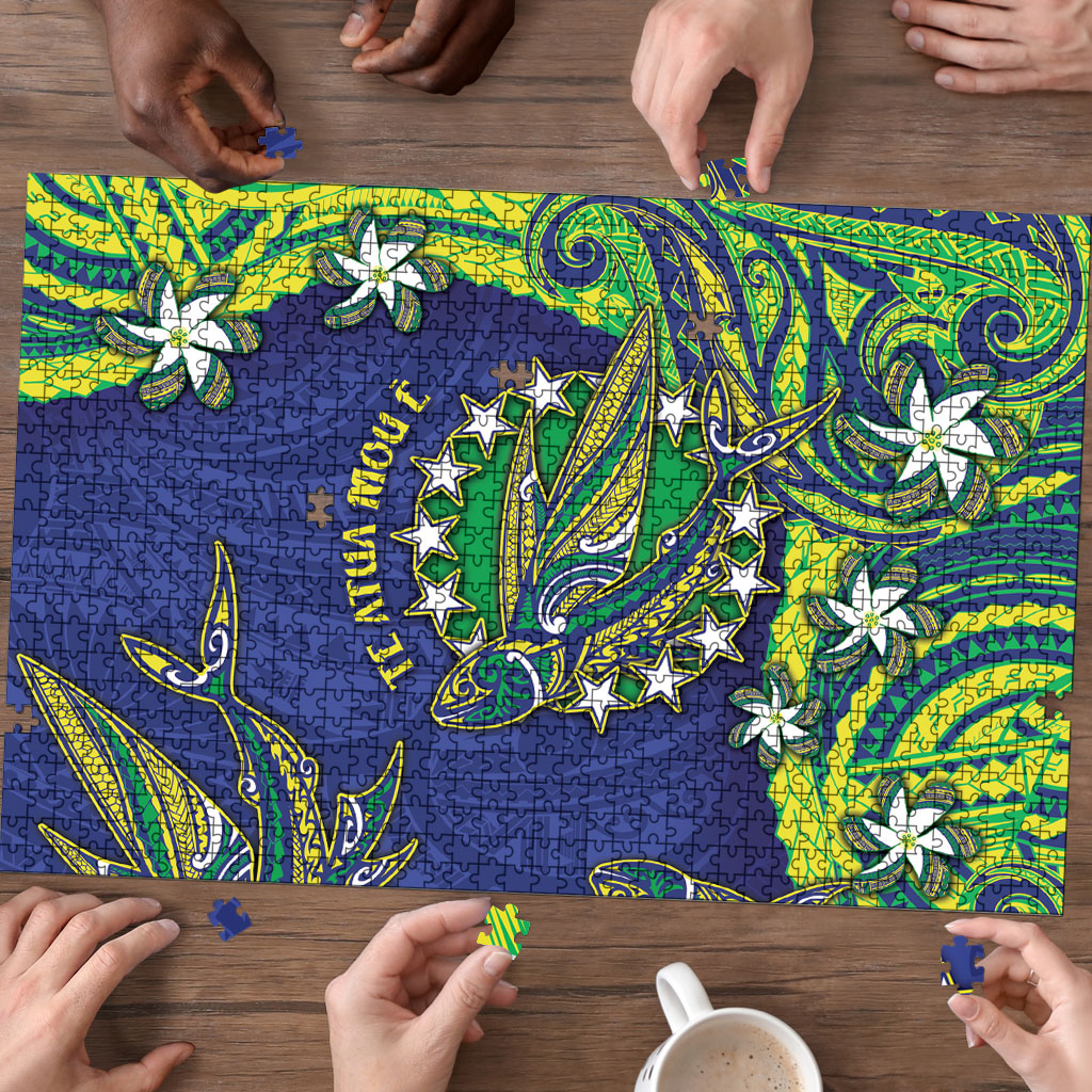 Cook Islands Language Week Puzzle Flying Fish 15 Stars Tribal Patterns
