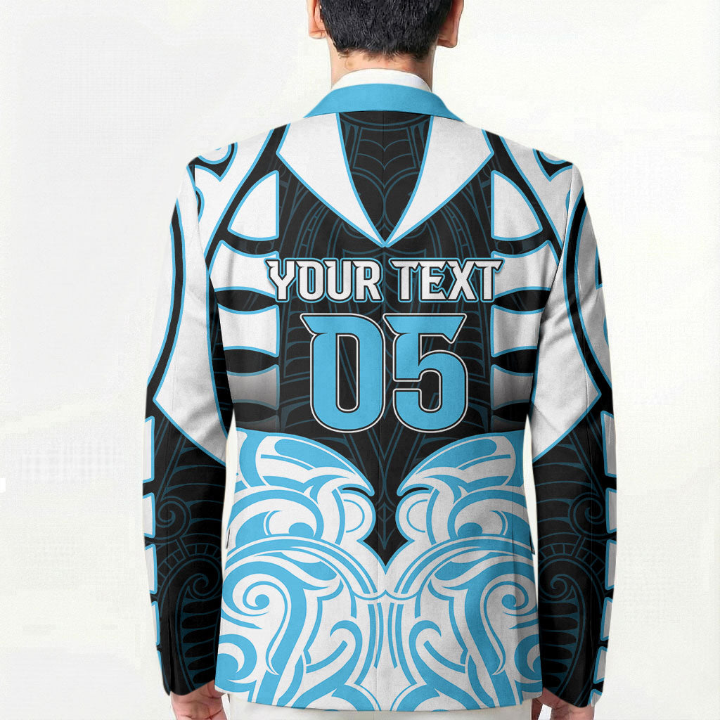 Custom Aotearoa Ngati Kahungunu Blazer New Zealand Traditional Maori Pattern